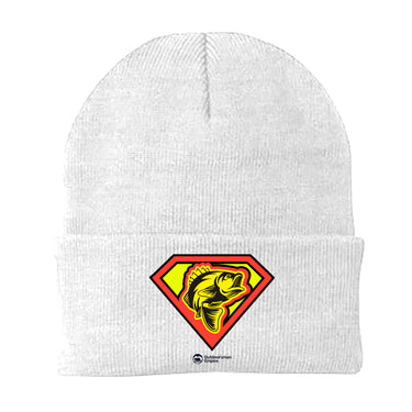 Super Fishing Embroidered Beanie